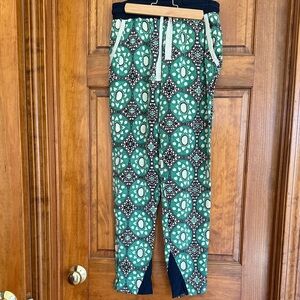 Sea New York Silk Patterned Track Pants Sz. 6